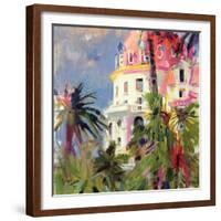 Riviera Balcony, 2002-Peter Graham-Framed Giclee Print