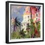 Riviera Balcony, 2002-Peter Graham-Framed Giclee Print