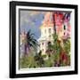 Riviera Balcony, 2002-Peter Graham-Framed Giclee Print