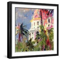 Riviera Balcony, 2002-Peter Graham-Framed Giclee Print