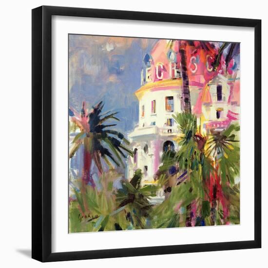 Riviera Balcony, 2002-Peter Graham-Framed Giclee Print