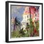 Riviera Balcony, 2002-Peter Graham-Framed Giclee Print