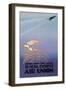 Riviera Express Air Union-Edmond Maurus-Framed Art Print