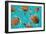 Riviera Maya Turtles Photomount on Caribbean Turquoise Waters of Mayan Mexico-holbox-Framed Photographic Print
