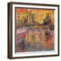 Riviera Moorings-Peter Graham-Framed Giclee Print