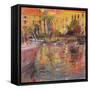 Riviera Moorings-Peter Graham-Framed Stretched Canvas
