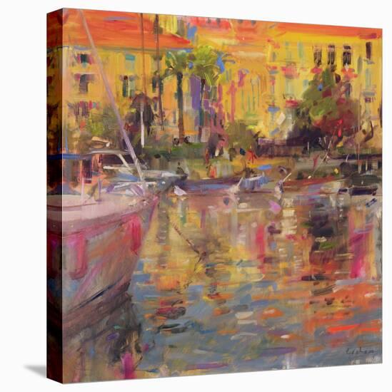 Riviera Moorings-Peter Graham-Stretched Canvas