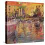 Riviera Moorings-Peter Graham-Stretched Canvas