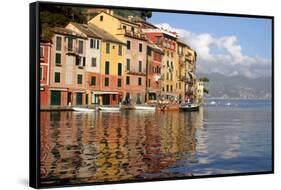 Riviera of Portofino, Italy-Kymri Wilt-Framed Stretched Canvas