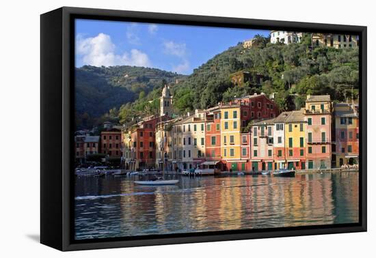 Riviera of Portofino, Italy-Kymri Wilt-Framed Stretched Canvas