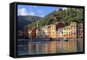 Riviera of Portofino, Italy-Kymri Wilt-Framed Stretched Canvas