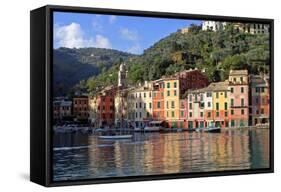 Riviera of Portofino, Italy-Kymri Wilt-Framed Stretched Canvas