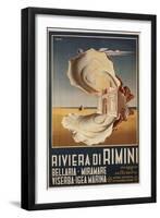 Riviera Rimini-null-Framed Giclee Print