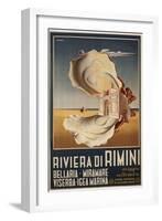 Riviera Rimini-null-Framed Giclee Print