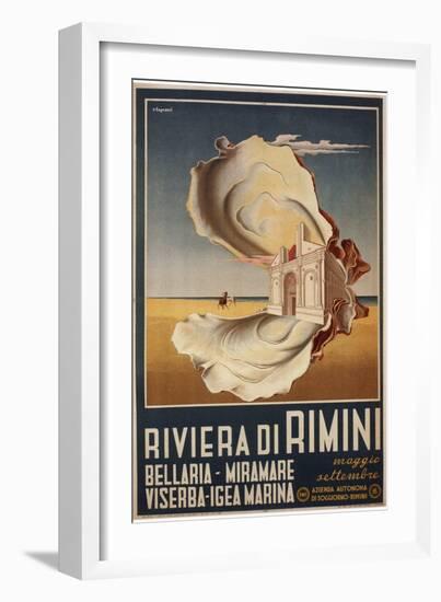 Riviera Rimini-null-Framed Giclee Print