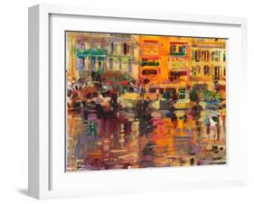 Riviera Summer-Peter Graham-Framed Giclee Print