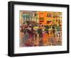 Riviera Summer-Peter Graham-Framed Giclee Print