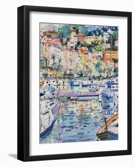 Riviera Yachts, 1996-Peter Graham-Framed Giclee Print