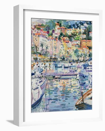 Riviera Yachts, 1996-Peter Graham-Framed Giclee Print