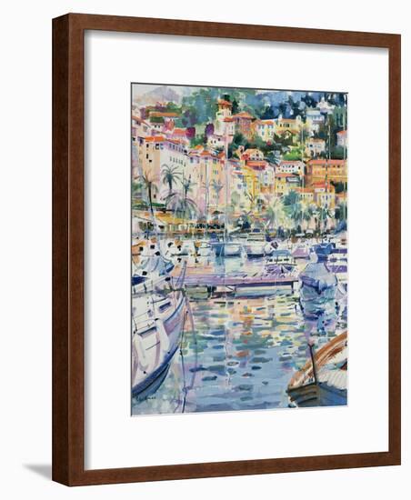 Riviera Yachts, 1996-Peter Graham-Framed Giclee Print