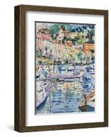 Riviera Yachts, 1996-Peter Graham-Framed Giclee Print