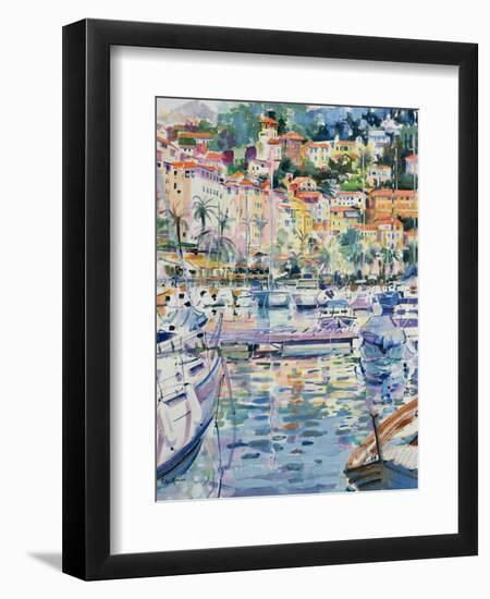 Riviera Yachts, 1996-Peter Graham-Framed Giclee Print