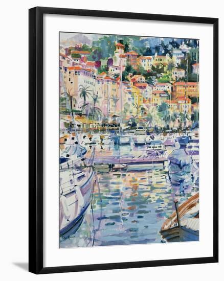 Riviera Yachts, 1996-Peter Graham-Framed Giclee Print