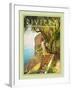 Riviera-The Vintage Collection-Framed Giclee Print