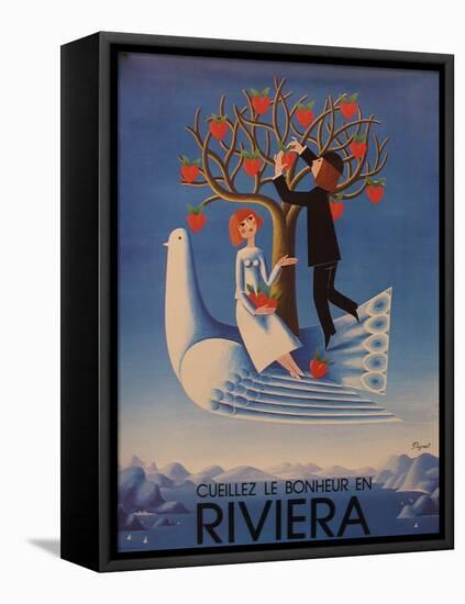 Riviera-null-Framed Stretched Canvas