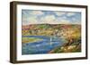 Riviere de St.Maurice, Finistere-Henry Moret-Framed Giclee Print