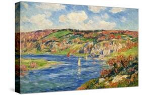 Riviere De St-Henry Moret-Stretched Canvas