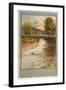 Rivieres Normandes-null-Framed Giclee Print