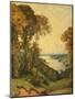 Rivington Water, 1910 (Oil on Canvas)-Alfred East-Mounted Giclee Print