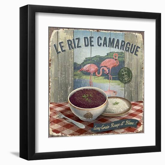 Riz de Camargue-Bruno Pozzo-Framed Art Print