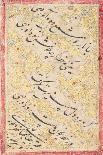 Nasta'Liq Quatrain, 1606-7-Riza-i Abbasi-Giclee Print
