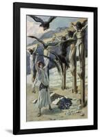 Rizpah's Kindness Toward the Dead-James Tissot-Framed Giclee Print