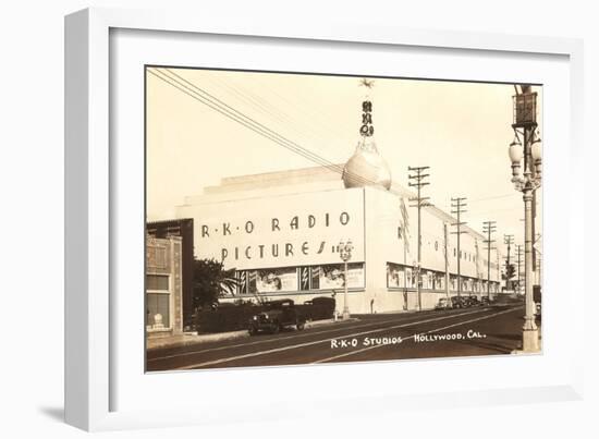 RKO Studios, Hollywood, California-null-Framed Art Print