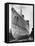 RMS Aquitania in Dry Dock-null-Framed Stretched Canvas