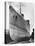 RMS Aquitania in Dry Dock-null-Stretched Canvas