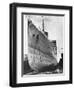 RMS Aquitania in Dry Dock-null-Framed Photographic Print