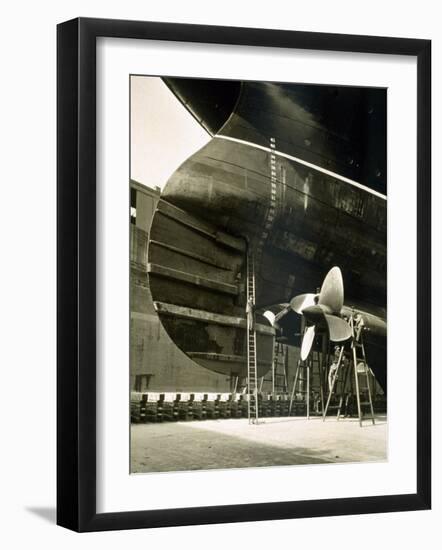 RMS Aquitania-null-Framed Photographic Print