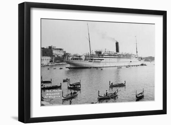 RMS Atlantis, Valetta, Malta, C1929-C1939-null-Framed Giclee Print