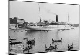 RMS Atlantis, Valetta, Malta, C1929-C1939-null-Mounted Giclee Print