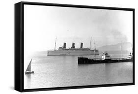 Rms Empress of Britain, Ocean Liner-null-Framed Stretched Canvas