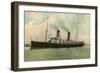 RMS Lucania, C1905-null-Framed Giclee Print