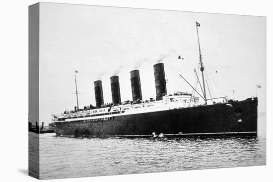 Rms Lusitania, 1907-15-English Photographer-Stretched Canvas