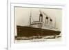 RMS Majestic, White Star Line Steamship, C1920S-Kingsway-Framed Giclee Print