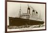 RMS Majestic, White Star Line Steamship, C1920S-Kingsway-Framed Giclee Print