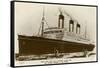 RMS Majestic, White Star Line Steamship, C1920S-Kingsway-Framed Stretched Canvas