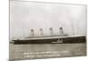 RMS Olympic on maiden voyage-null-Mounted Art Print
